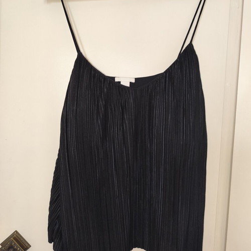 Olise black top with straps medium used