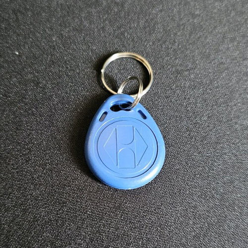RFID Magnetic Access Tag Keychain new, blue