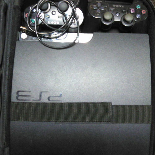Ps3 μεταχειρισμένο με τσάντα, 40 παιχνίδια, χειριστήριο και ακουστικά