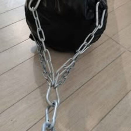 Hanging boxing bag, 1.50m height, ~40 kg
