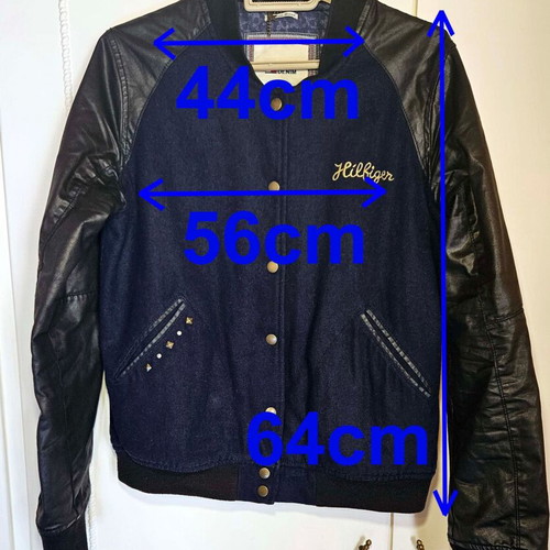 Tommy Hilfiger men's college style jacket used, size L