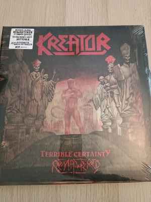 Δίσκος βινυλίου Kreator Terrible certainty remastered 2 lp καινούργιο, sealed