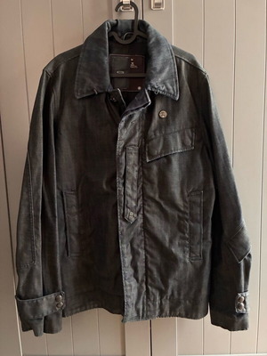 Ανδρικό Denim Jacket G-Star Raw μέγεθος M σαν καινούργιο, γκρι-μπλε