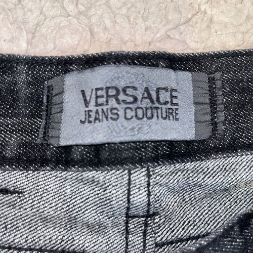 Versace Jeans Couture vintage grey denim pants W29 L34 Medusa