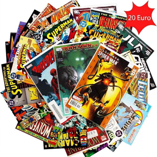 Random Comics pack of 10 in excellent condition, English