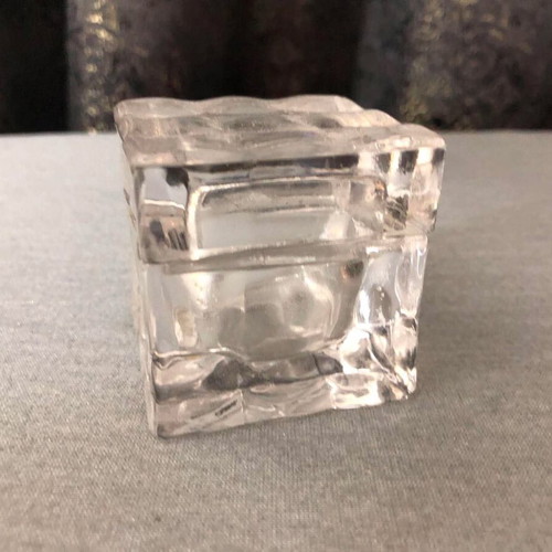 Glass jar with lid container for acrylic liquid
