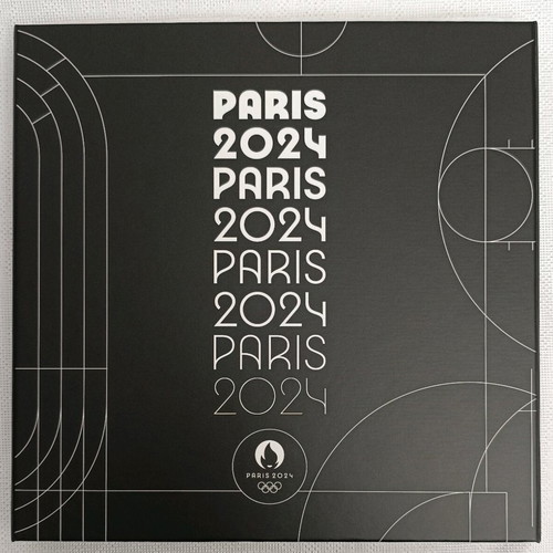 Olympic Games France Coincards Complete Set 2021-2024, new