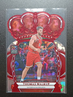 Thomas Walkup Olympiakos card like new Crown Royale Panini Euroleague