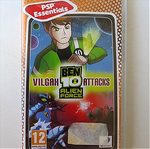 "Ben 10 Alien Force - Vilgax Attacks" (Παιχνίδι PSP - Σφραγισμένο) (PSP Game Sealed)