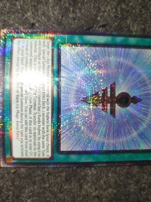 Yugioh Rank-Up-Magic Astral Force QCR κάρτα σαν καινούργιο