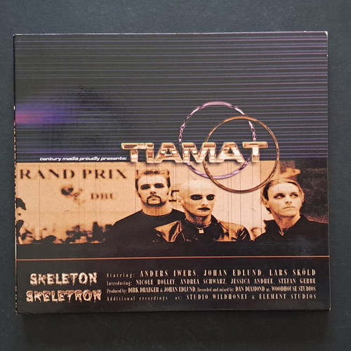 Tiamat Skeleton Skeletron Digipack CD used, metal