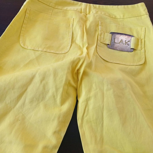 Yellow LAK large pants like new