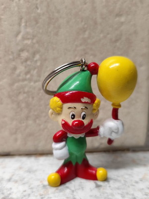 Clown keychain used