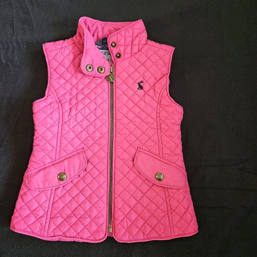 Joules vest 104 cm, 4 years, like new, pink