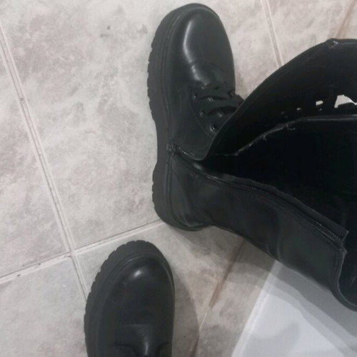 Women's black boots size 36 like new
