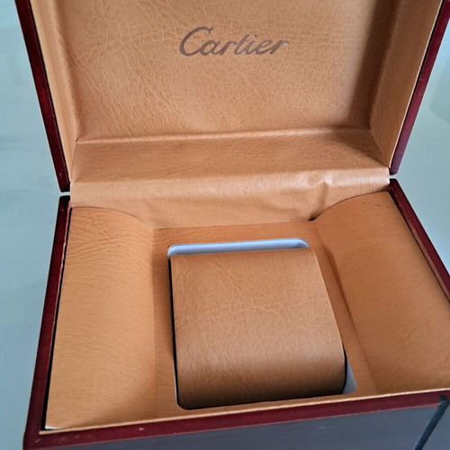 Cartier vintage watch box with papers used