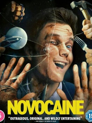 Novocaine Blu-ray with subtitles, action adventure comedy