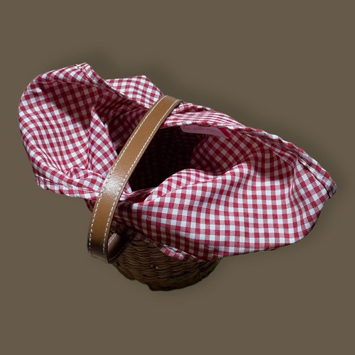 Basket hand bag used small