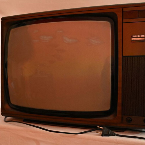 Telefunken CRT TV 22 inch used, PAL color, vintage