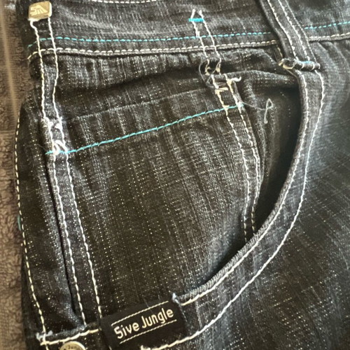 5ive Jungle Buggy Skate denim jeans new size 38 blue