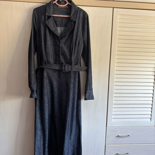 Edward Jeans denim dress, XL, blue