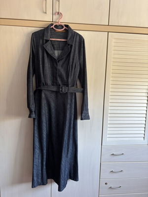 Edward Jeans denim dress, XL, blue