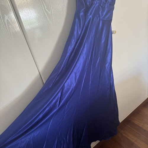 Elegant blue occasion dress, size M