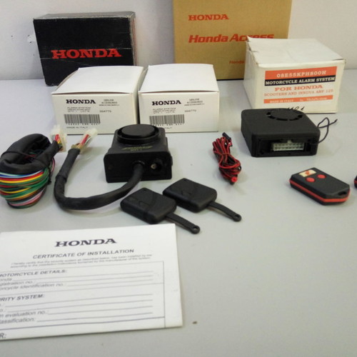 Moto Honda alarms new