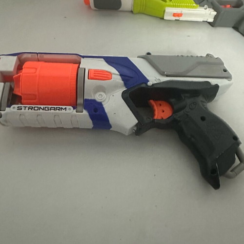 Nerf Blasters used, set of 3 pieces