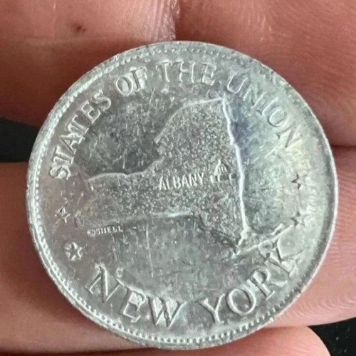Shell Gas Station Collectible Coin used, plastic