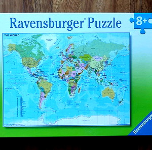 Ravensburger puzzle ο κόσμος 200 κομμάτια