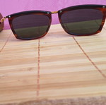 Ray Ban Olympian 2 sunglasses used, Bausch and Lomb G15 green lenses