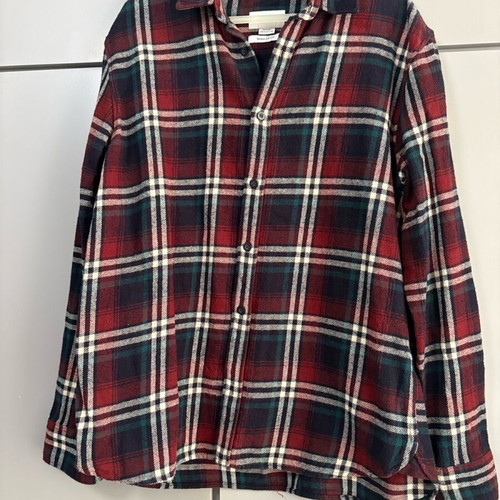 Pull & Bear plaid shirt Large like new