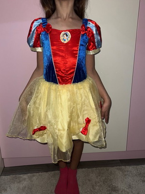 Στολή Χιονάτη Disney μεταχειρισμένη ν. 7-8 με στέκα φιόγκο