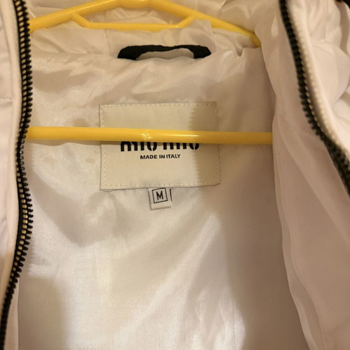 Miu Miu white jacket like new, size M 38 10