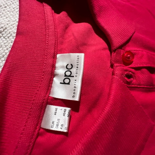 T-shirt women's short sleeve new red fuchsia large