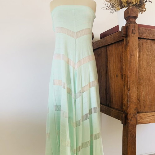 Strapless jumpsuit Ioanna Kourbela like new, knitted cotton