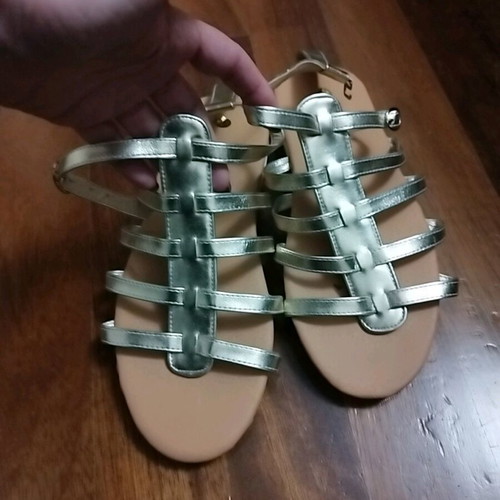 Gold Sandals new, size 36