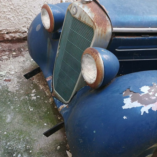 Mercedes S 180 1948 used, blue sedan