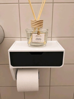 Toilet paper holder 3d print, new, PLA plastic