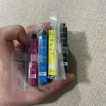 Σετ 4 μελανιών για εκτυπωτή Epson XL καινούργιο