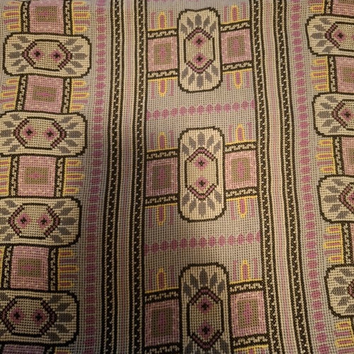 Table runner handmade, gift with beads