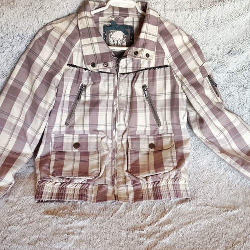 X dye light spring jacket used, size M