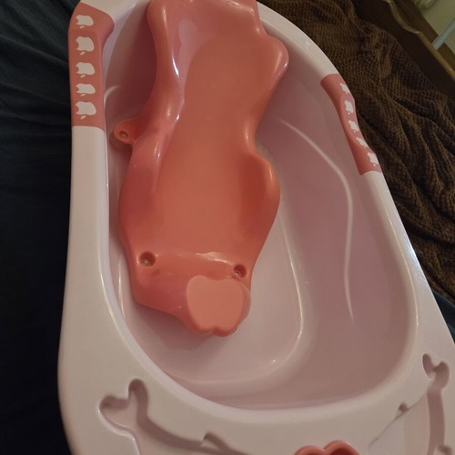 Cangaroo Larissa Baby Bath Tub like new, pink