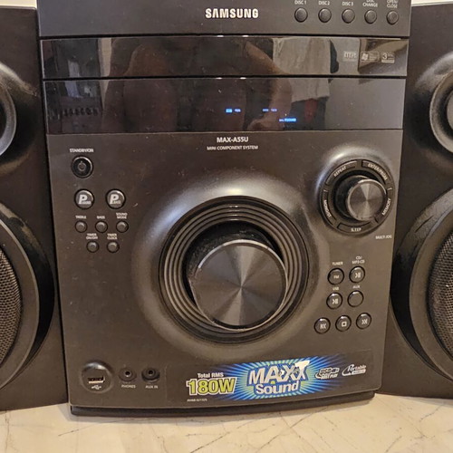 Samsung MAX-A54U Mini Component System used, radio works