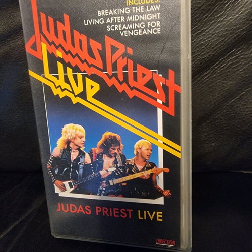 Judas Priest Live VHS used, Metal