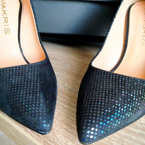Women's shoes used, size 37, black pumps