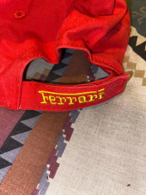 Ferrari hat red like new