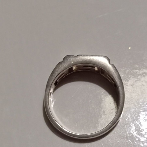 Silver ring 925 ancient Greek type meander, like new
