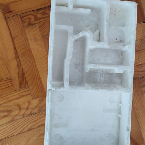 Nintendo Entertainment System NES Action Set box and styrofoam used